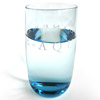 Foto von einem Wasserglas