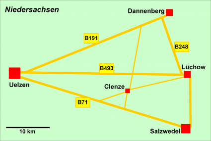Lage von Clenze (von Eddi09)